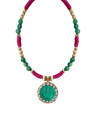 Happy Necklace Nala - Mirror Green