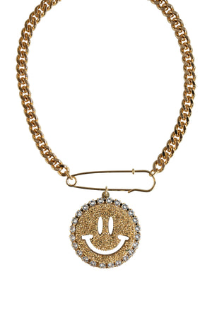 Chain Necklace Kylie - Disco Dazzle Gold
