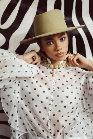 Necklace Holy Dazzling - Lime