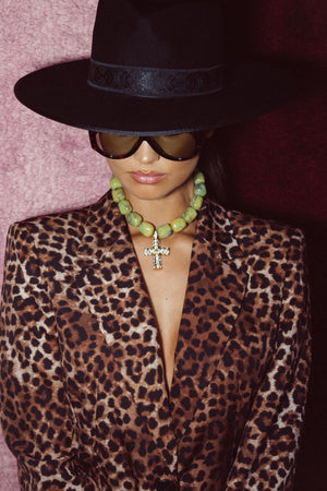 Necklace Holy Dazzling - Lime