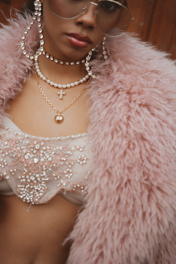 Necklace De La Cruz Mini - Pearl