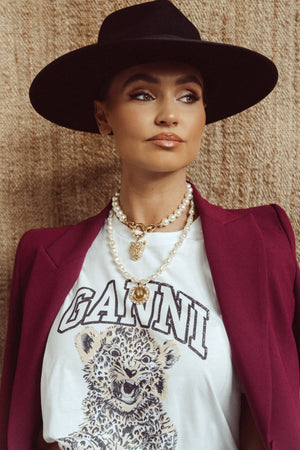 Happy Necklace Kiki - Mirror Gold