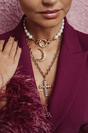 Necklace Dreamy Pearls - Moon Goddess