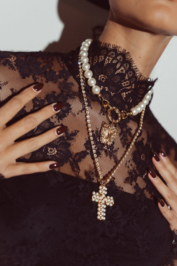 Dreamy Pearl Necklace - Jaguar