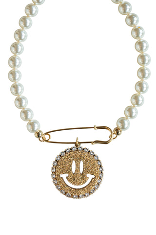 Pearl Necklace Harley - Disco Dazzle Gold