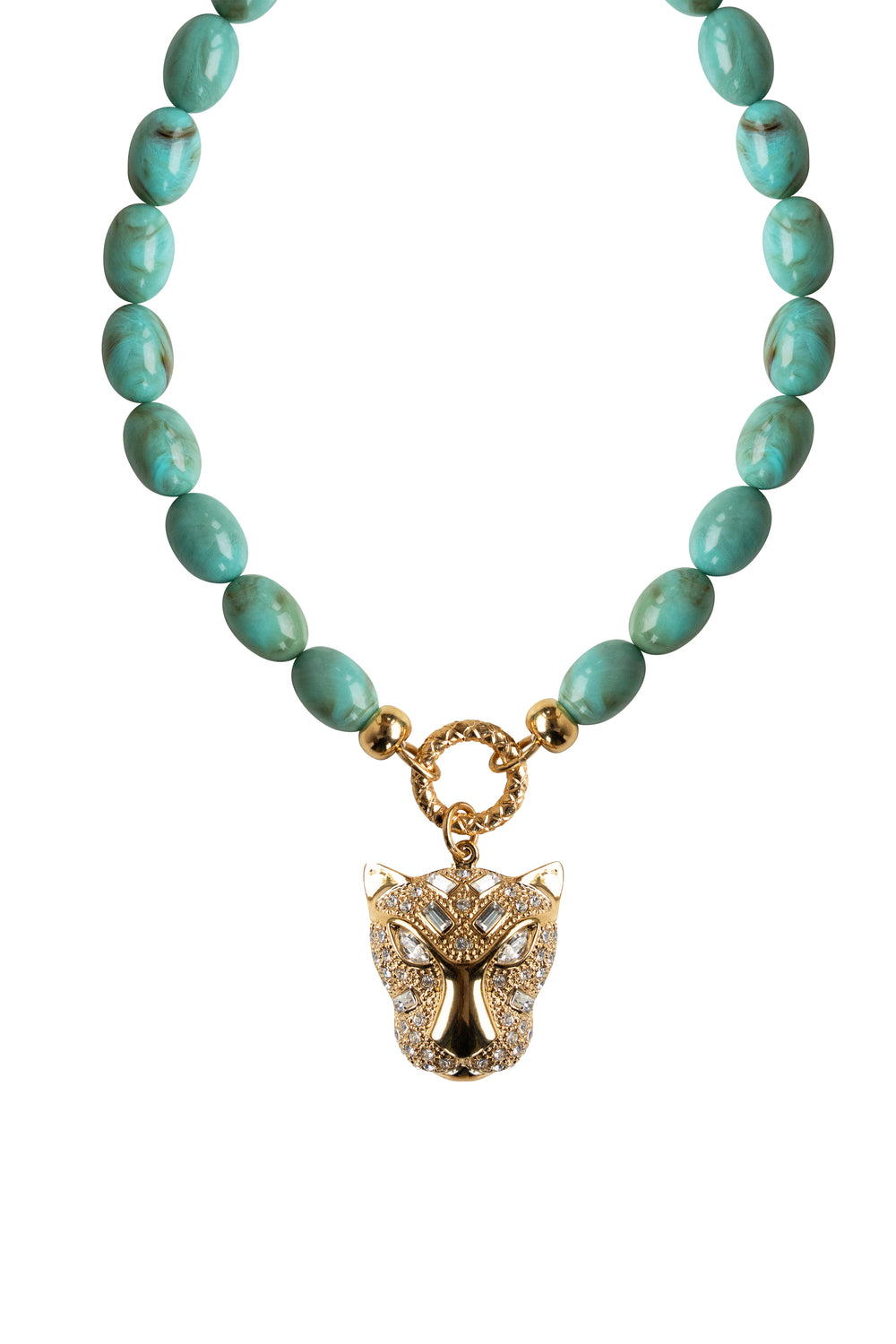 Necklace Jaguar - Turquoise