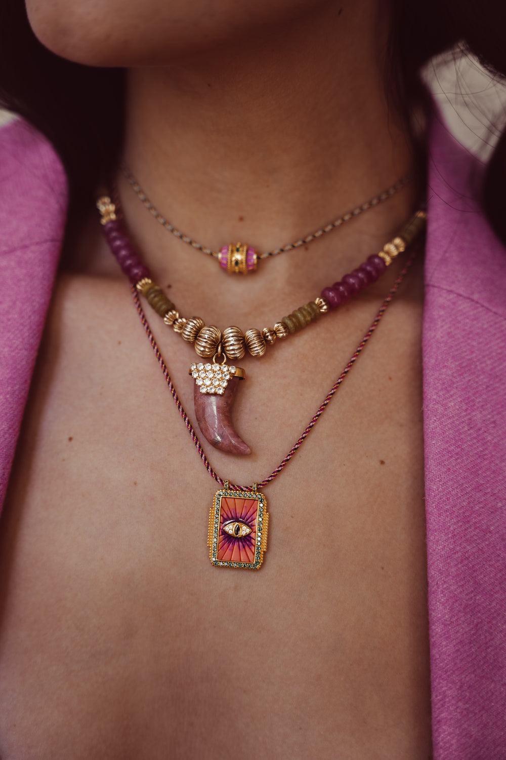 NECKLACE BOHEME - EYE