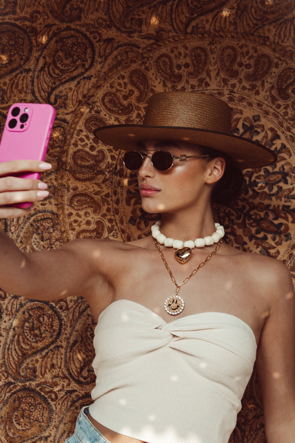 Chain Necklace Mia - Disco Dazzle Gold