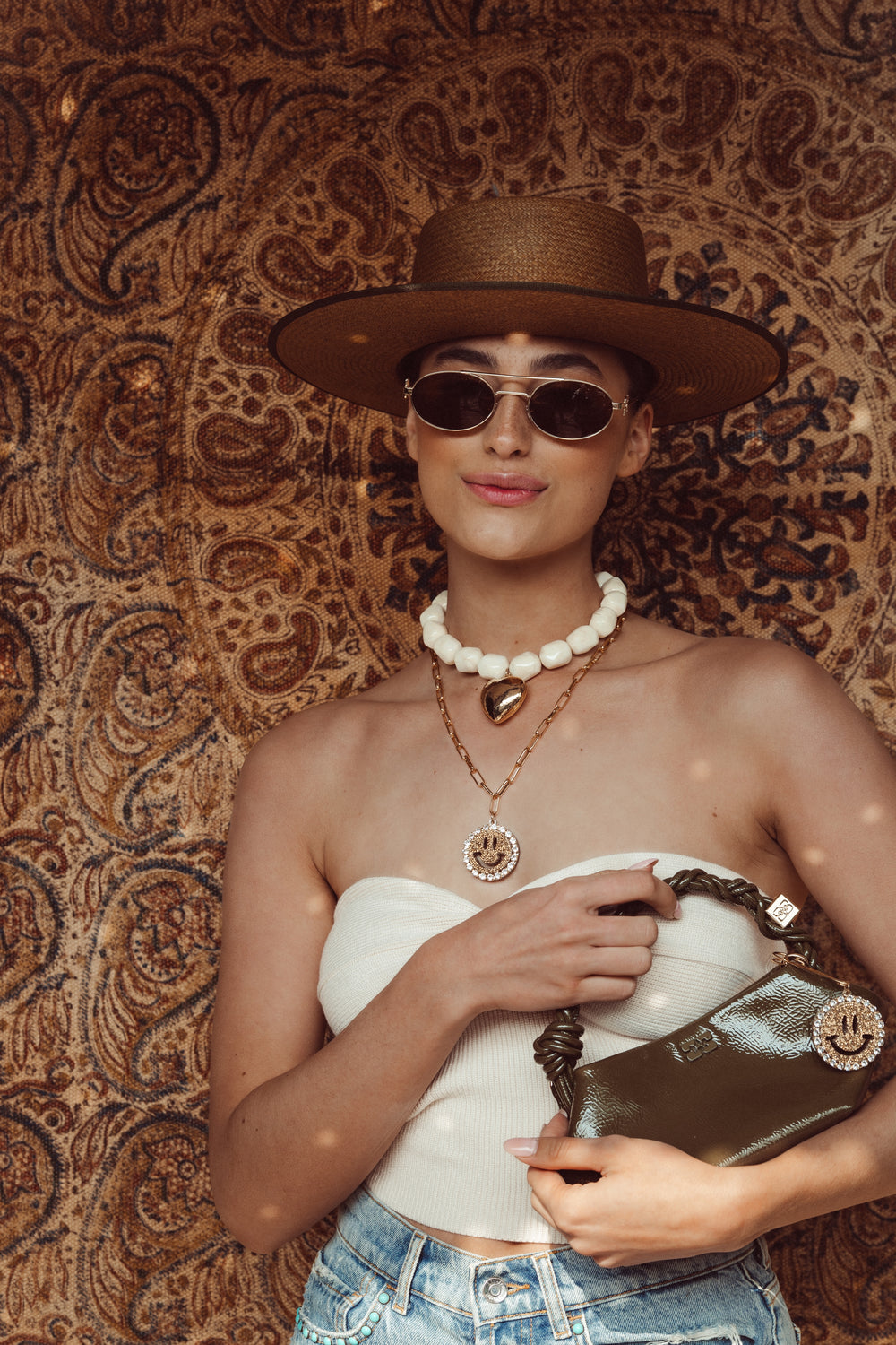 Chain Necklace Mia - Disco Dazzle Gold