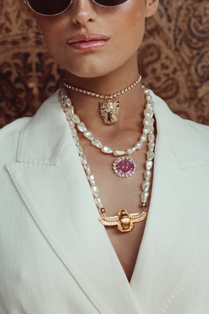 Necklace Scarabee
