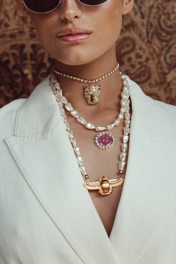 Necklace Scarabee