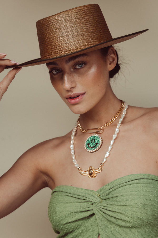 Necklace Scarabee