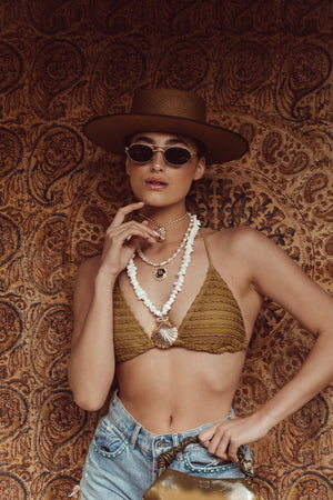 Happy Necklace Kiki - Mirror Gold