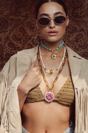 Necklace Scarabee