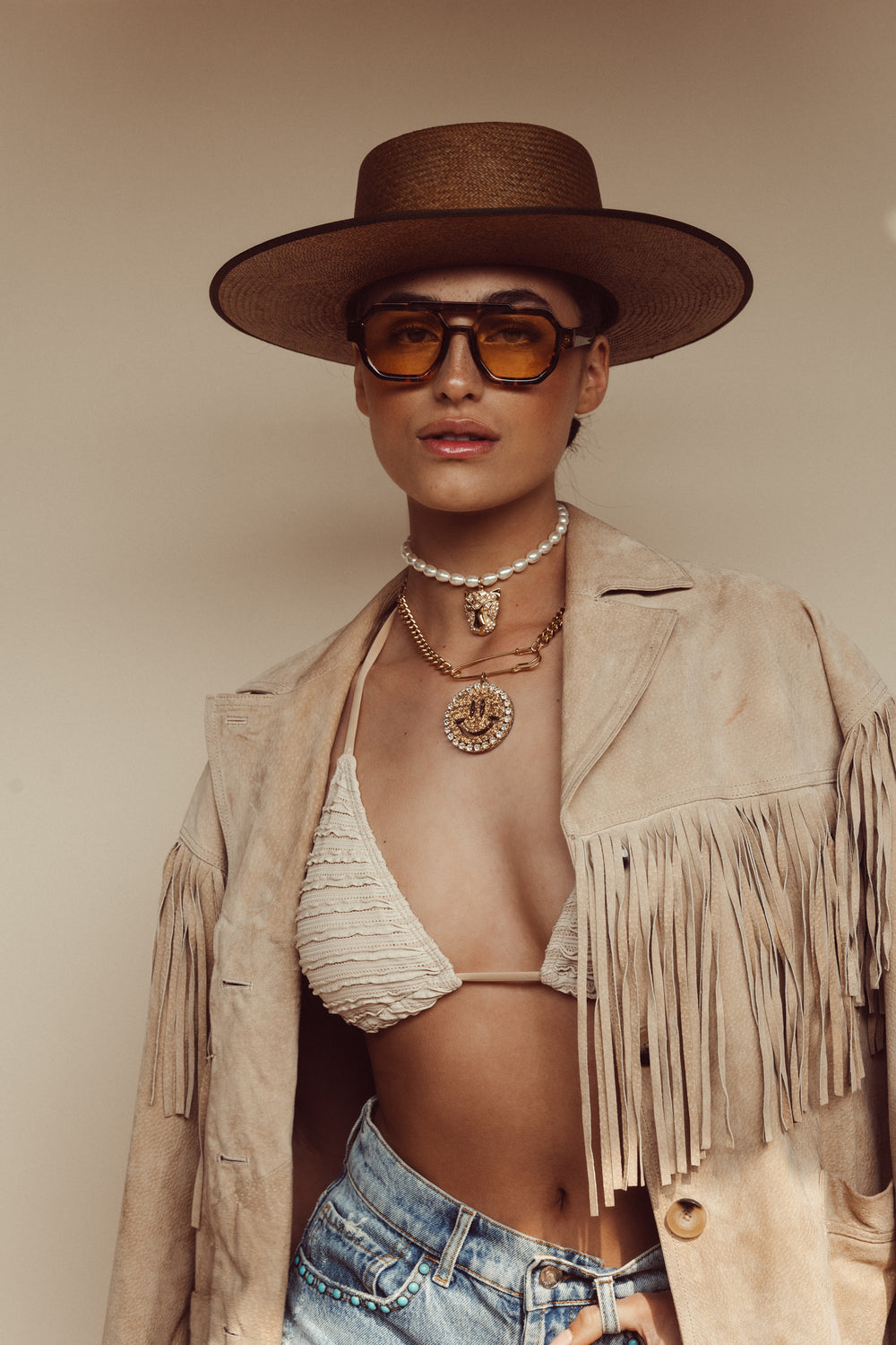 Chain Necklace Kylie - Disco Dazzle Gold