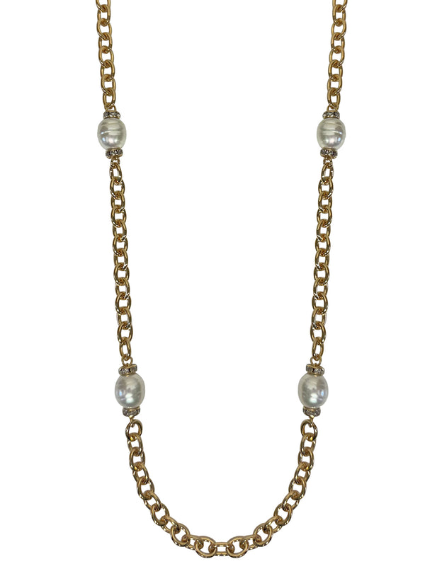 Chain Necklace - Dreamy Pearls