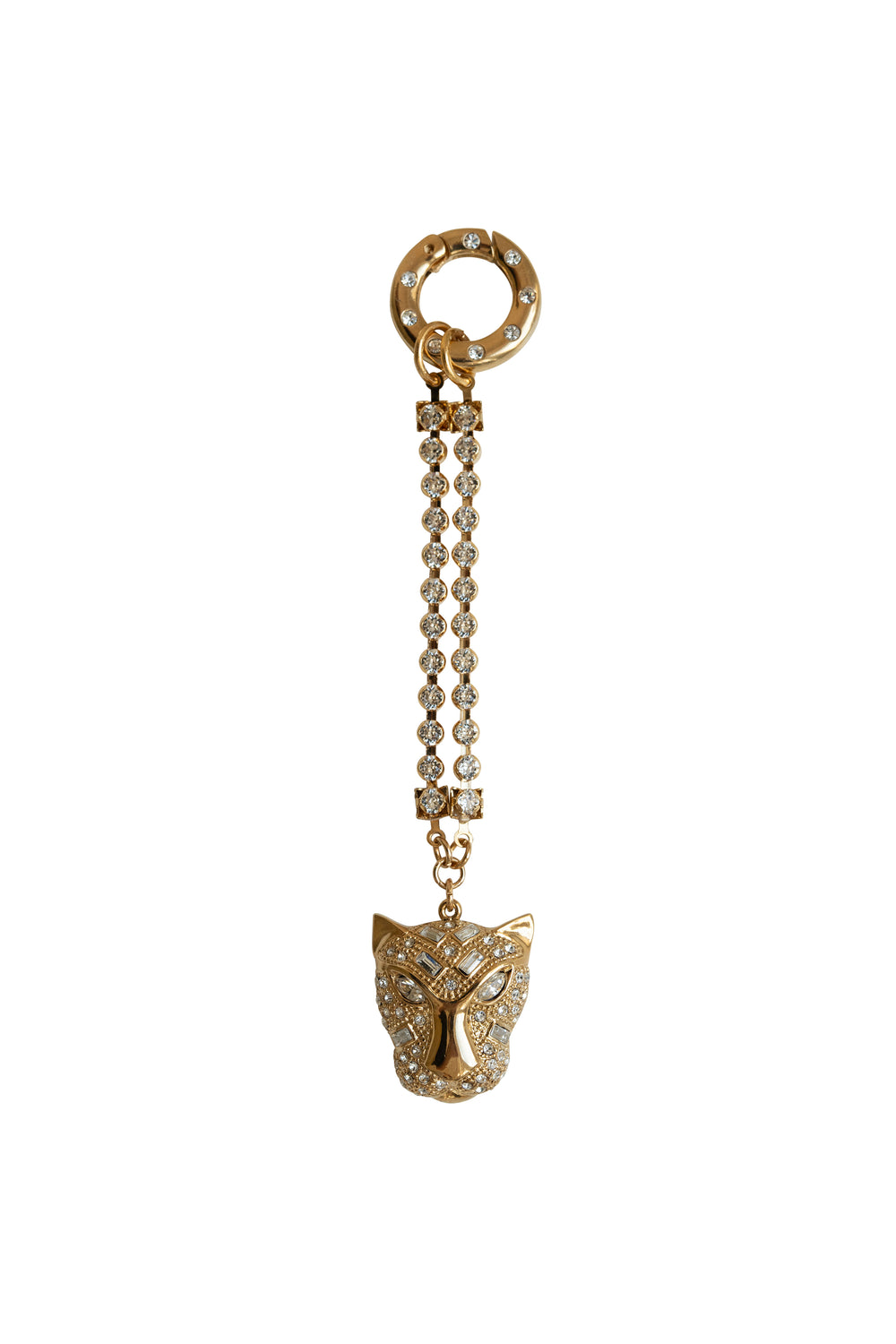 Dazzling Bag Charm - Jaguar