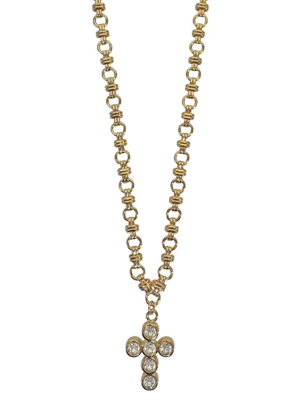 Chain Necklace De La Cruz - Crystal