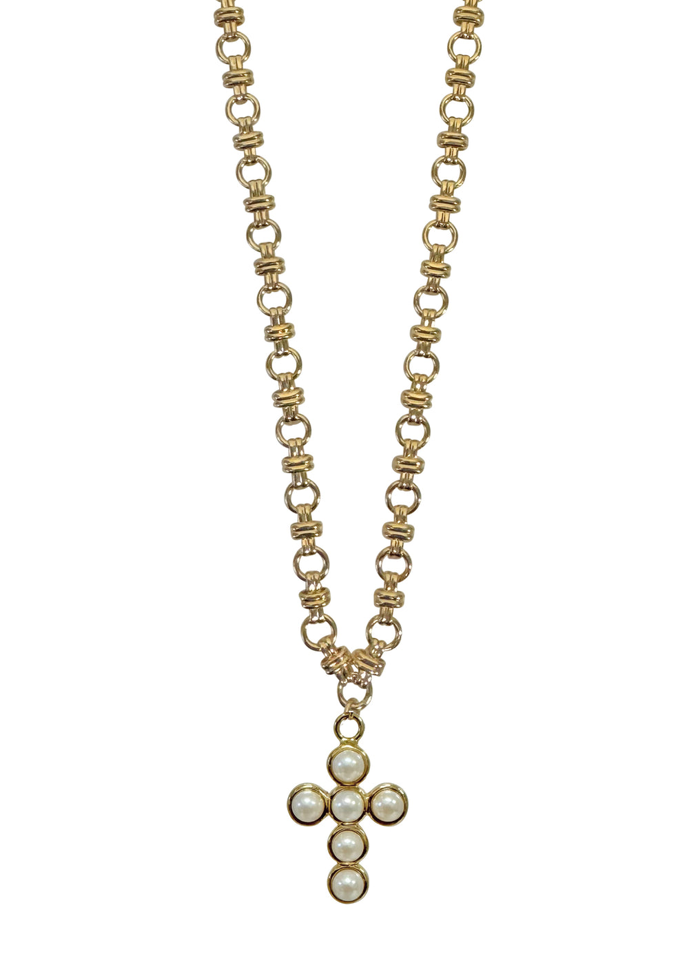 Chain Necklace De La Cruz - Pearl