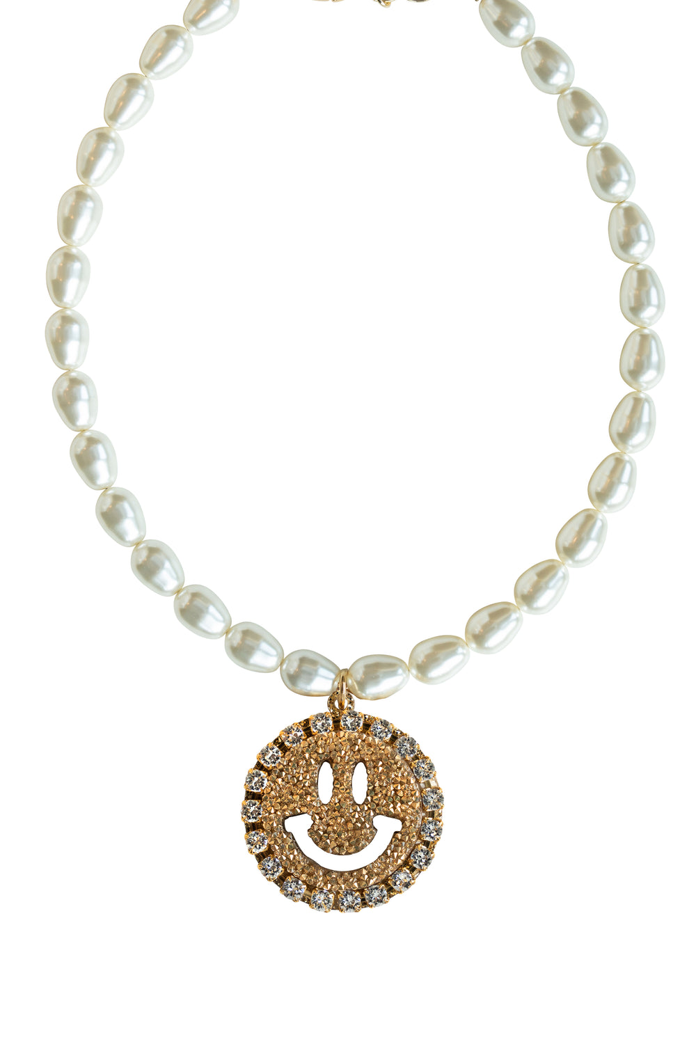 Pearl Necklace Gigi - Disco Dazzle Gold