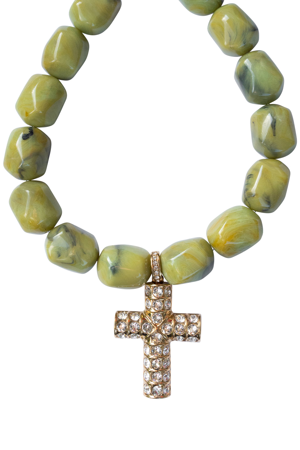 Necklace Holy Dazzling - Lime