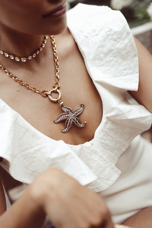 Chain Necklace - Starfish Dreams