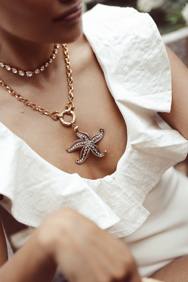 Chain Necklace - Starfish Dreams