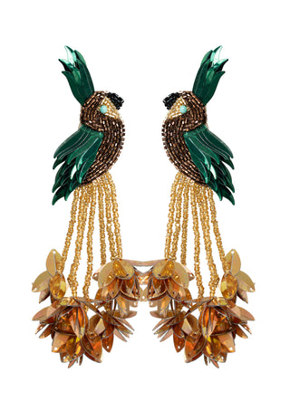 Bird of Paradise - Green/Bronze