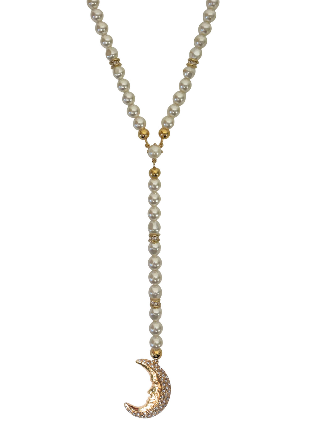 Necklace Rosary - Moon