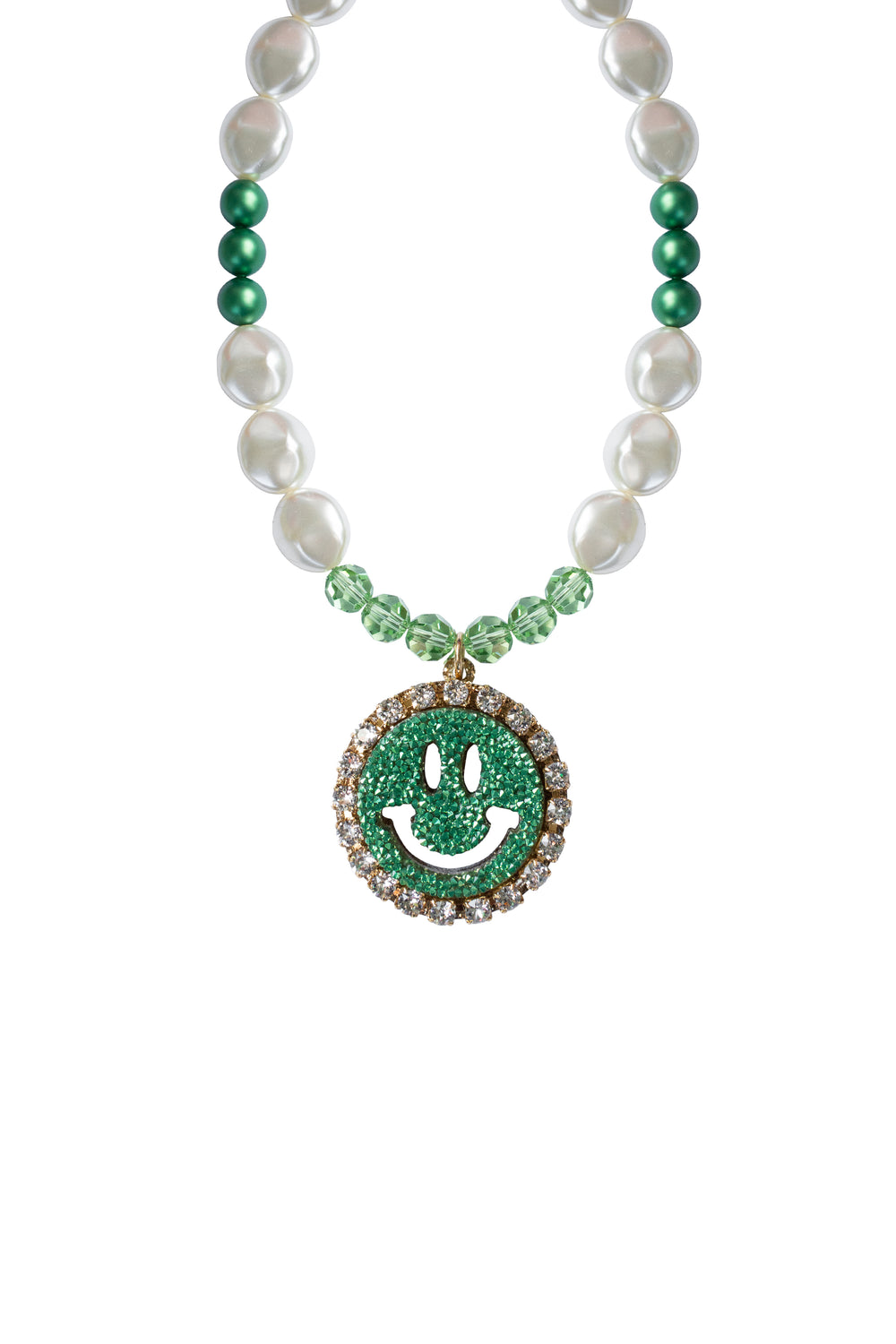 Necklace Glitter Pop - Disco Dazzle Green