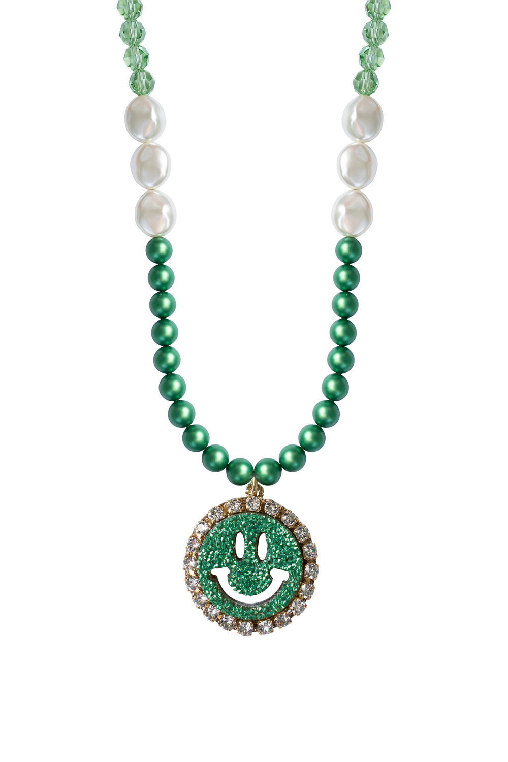 Necklace Blinged Bliss - Disco Dazzle Green
