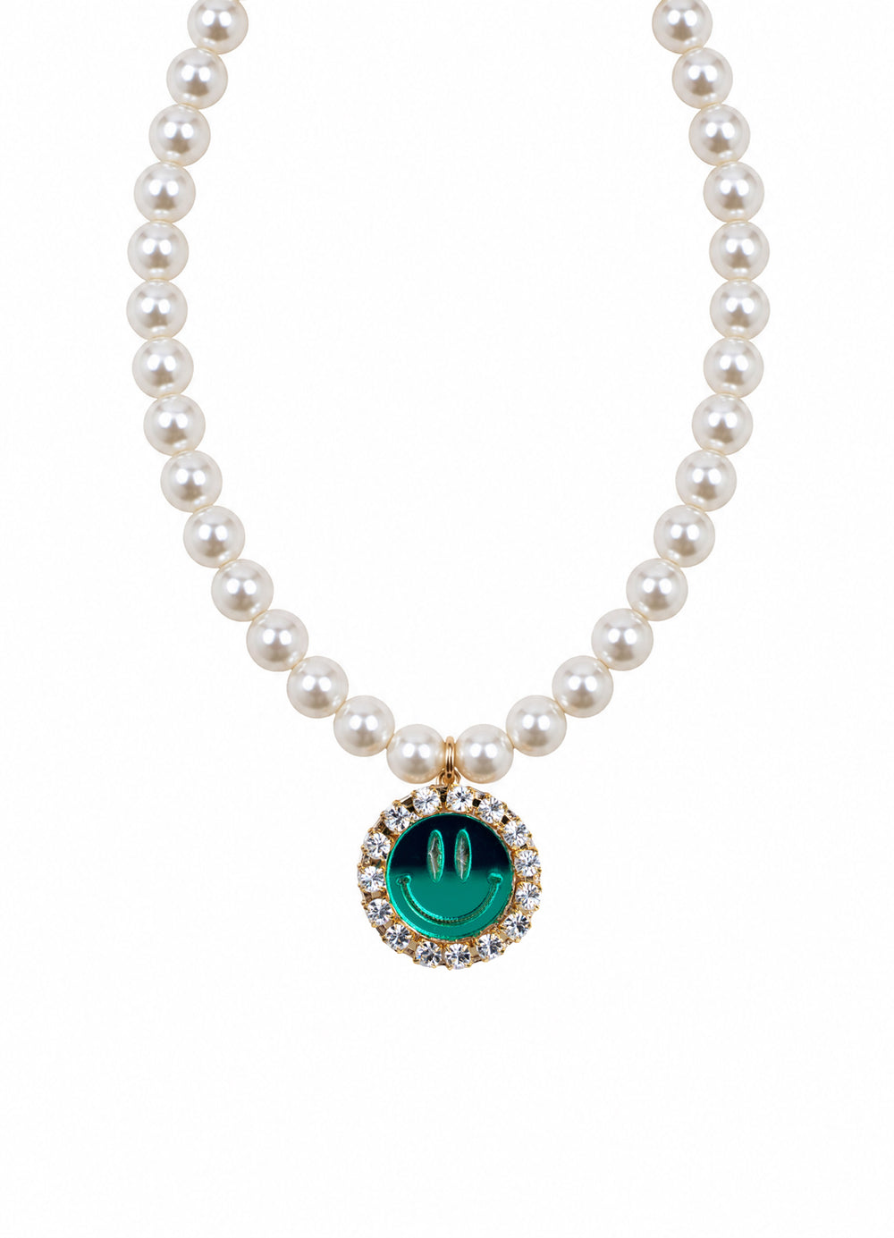 Happy Necklace Gigi - Mirror Green