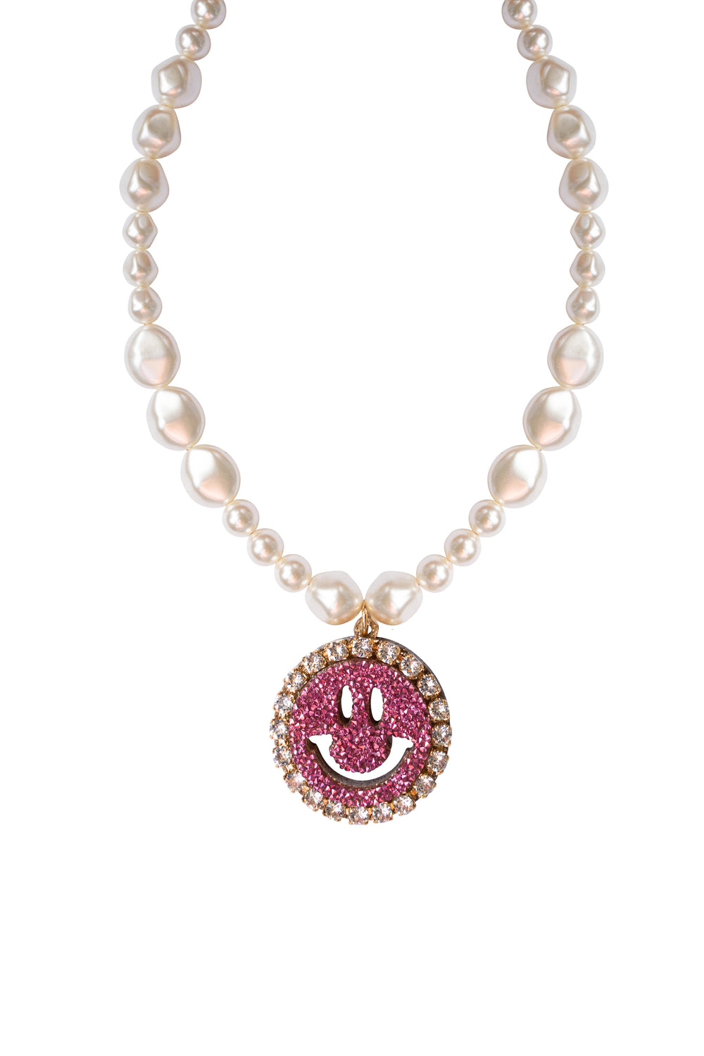 Necklace Pearl of Joy - Disco Dazzle Pink