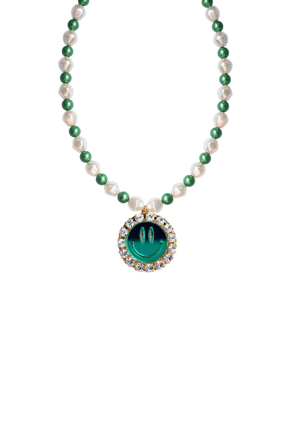 Necklace Disco Dream - Mirror Green
