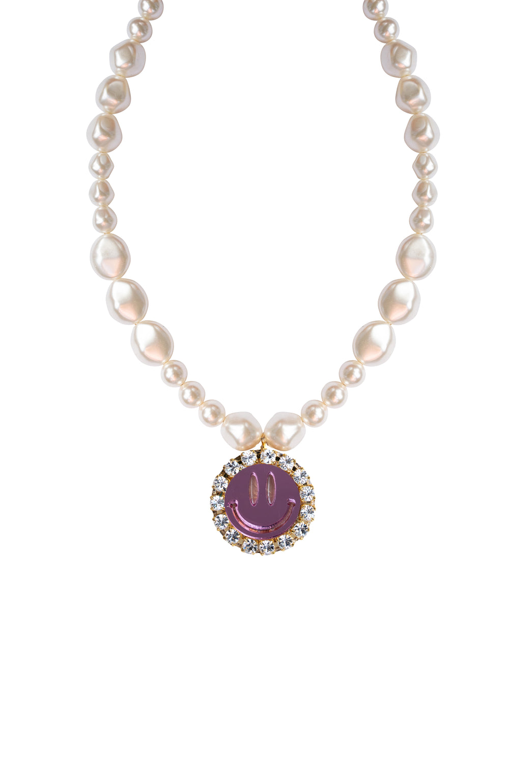 Necklace Pearl of Joy - Mirror Pink